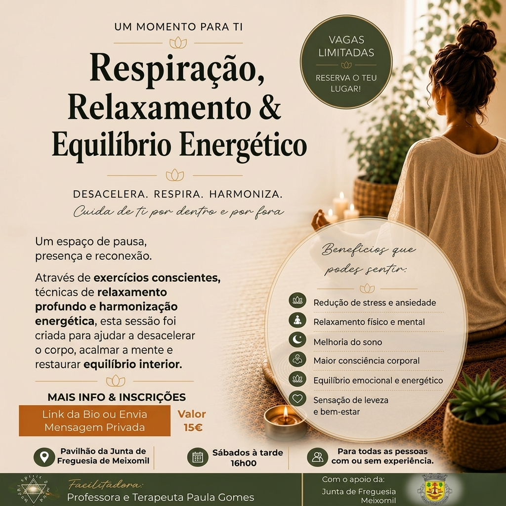 Meixomil Recebe Sessões de Bem-Estar e Equilíbrio Energético